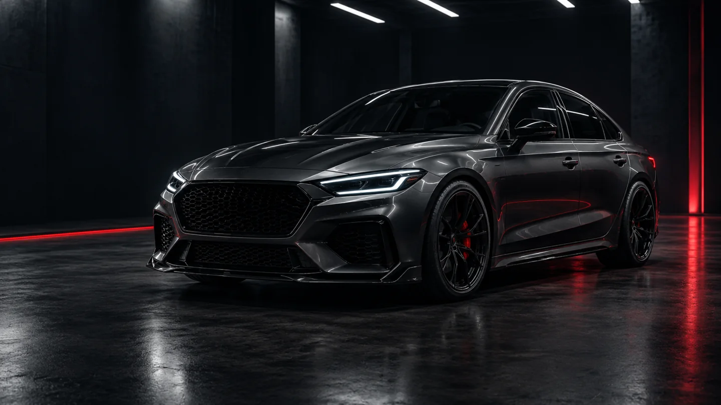 YekTuning için hazırlanmış otomotiv stüdyo görseli